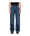 Lanvin Jeans With Belt Loops In Blue