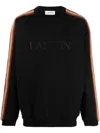 Lanvin Curb Lace-embellished T-shirt In Black