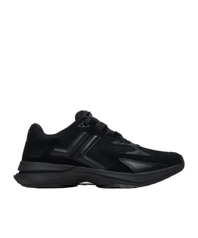 Lanvin Jla Lace-up Sneakers In Black
