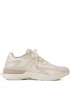 Lanvin Jla Panelled Lace-up Sneakers In Neutral