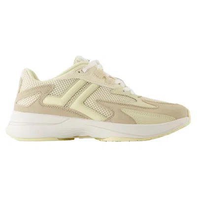 LANVIN JLA SNEAKERS - LANVIN - LEATHER - BEIGE
