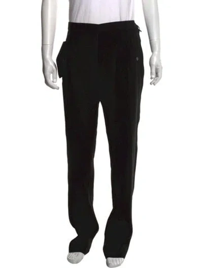 Pre-owned Lanvin Joggers In Black