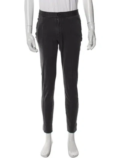 Pre-owned Lanvin Joggers In Gray