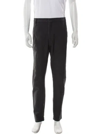 Pre-owned Lanvin Joggers In Gray