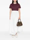 Lanvin Keyhole Tie-detail Top In Purple