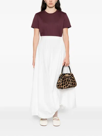 Lanvin Keyhole Tie-detail Top In Purple