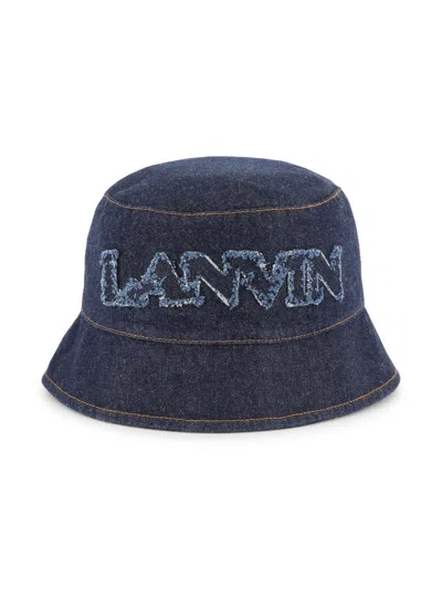 Lanvin Kids Hat In Blue