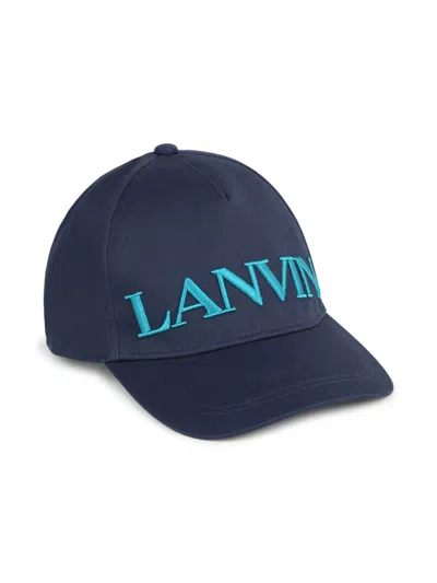 Lanvin Kids Hat In Blue