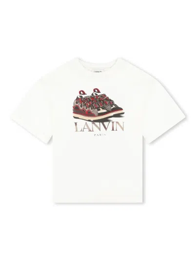 Lanvin Kids T-shirt In White