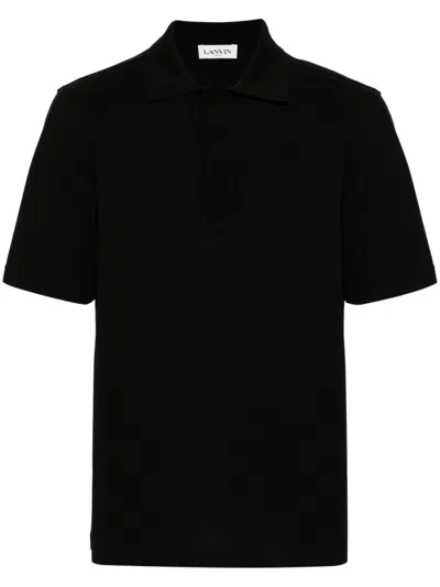 Lanvin Classic Polo In Schwarz
