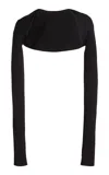 Lanvin Knit Bolero In Black