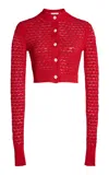 Lanvin Knit Cardigan In Red