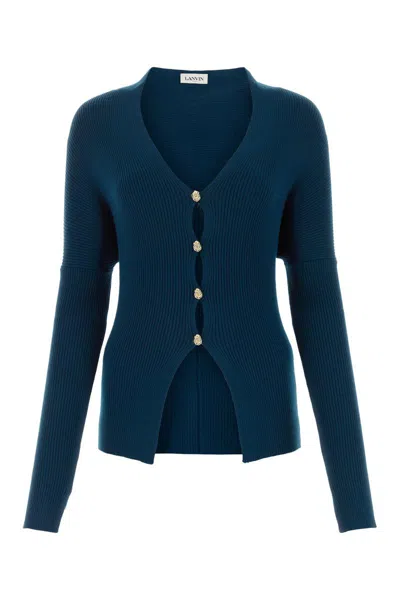 Lanvin Knitwear In Blue