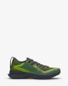 Lanvin L-i Mesh Sneakers In Dark Green/green