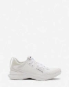 Lanvin L-i Mesh Sneakers In White/white