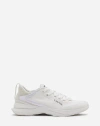 Lanvin Logo Logo Low Upper Board Shoes In White/white