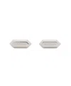 Lanvin Label Cufflinks In Metallic
