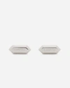 Lanvin Label Cufflinks In Silver