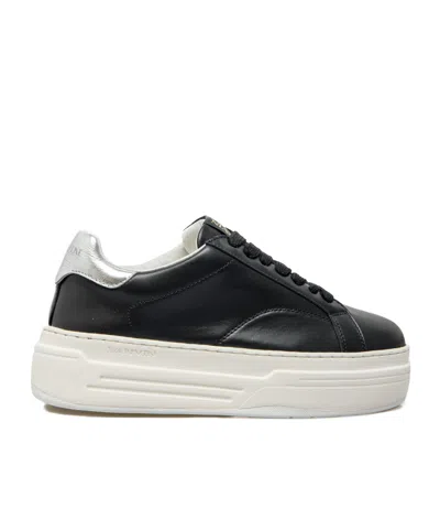 Lanvin Lace-up Low-cut Casual Shoes In Black
