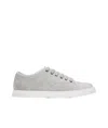 Lanvin Lace-up Low-cut Casual Shoes In Gray