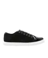 Lanvin Lace-up Sneakers In Black