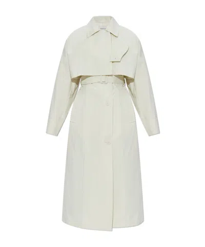 LANVIN LANVIN LONG SLEEVED BELTED TRENCH COAT