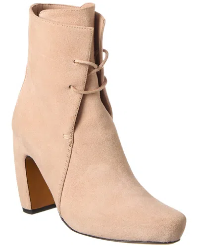 LANVIN LANVIN LACED SUEDE BOOTIE