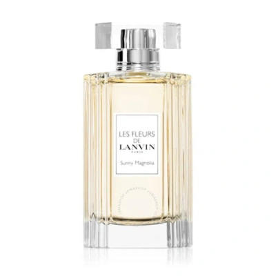 Lanvin Ladies Sunny Magnolia Edt Spray 3.0 oz Fragrances 3386460127219 In White