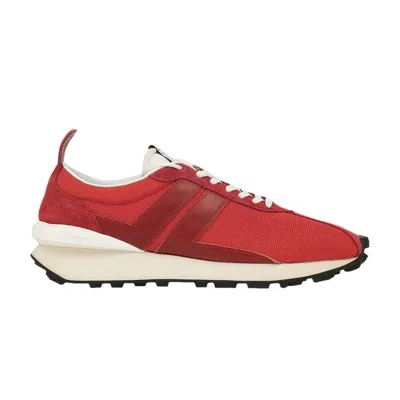 Pre-owned Lanvin Bumpr Sneaker 'red' | Men's Size 48