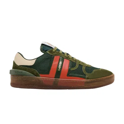 Pre-owned Lanvin Clay Low 'translucent Sole - Green Red' | Men's Size 45
