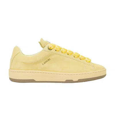 Pre-owned Lanvin Curb Lite Low 'yellow' | Men's Size 41