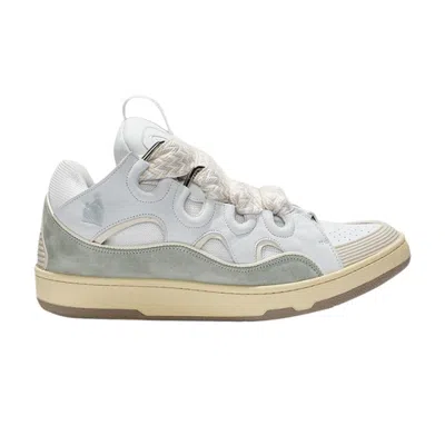 Pre-owned Lanvin Curb Sneakers 'jade White' Webster Exclusive | Green | Men's Size 45