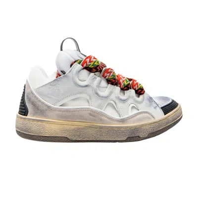 Pre-owned Lanvin Curb Sneakers 'vintage White' | Men's Size 41