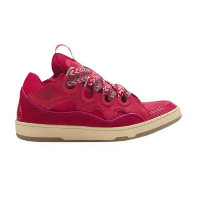 Pre-owned Lanvin Curb Sneakers 'watermelon' | Pink | Men's Size 44