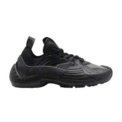 Pre-owned Lanvin Flash-x Sneakers 'black' | Men's Size 42