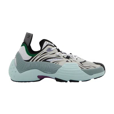 Pre-owned Lanvin Flash-x Sneakers 'blue' | Men's Size 41