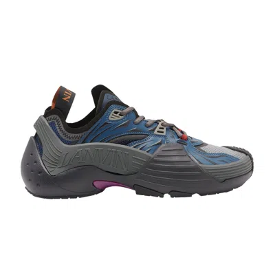 Pre-owned Lanvin Flash-x Sneakers 'dark Blue' | Men's Size 41