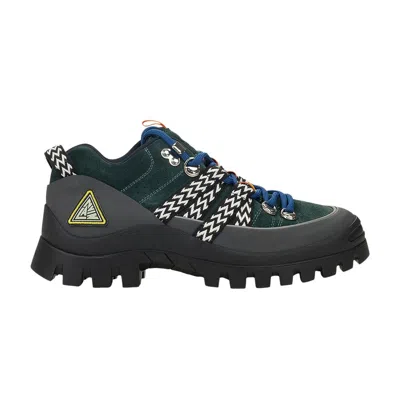 Pre-owned Lanvin Hiking Boot 'green Grey' | Men's Size 39