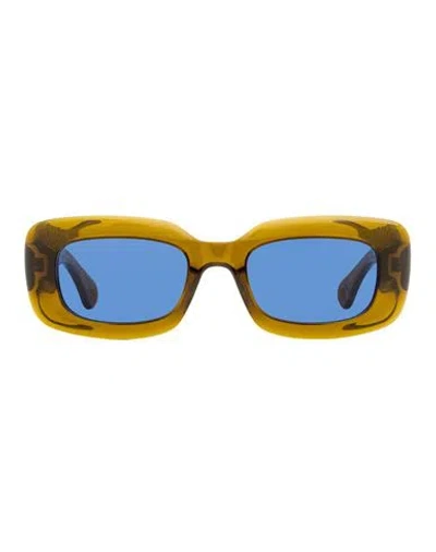 Lanvin Twisted Lnv629s Sunglasses Woman Sunglasses Multicolored Size 50 Plastic In Fantasy