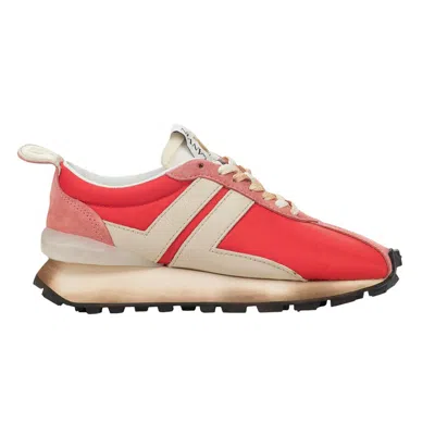 Pre-owned Lanvin Wmns Bumpr Sneaker 'red Beige' | Women's Size 36