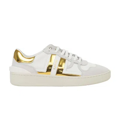 Pre-owned Lanvin Wmns Clay Low 'white Gold' | Women's Size 40