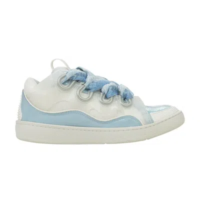 Pre-owned Lanvin Wmns Curb Sneakers 'blue' | Women's Size 35