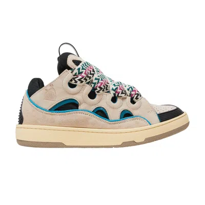 Pre-owned Lanvin Wmns Curb Sneakers 'ecru Black' | Cream | Women's Size 37