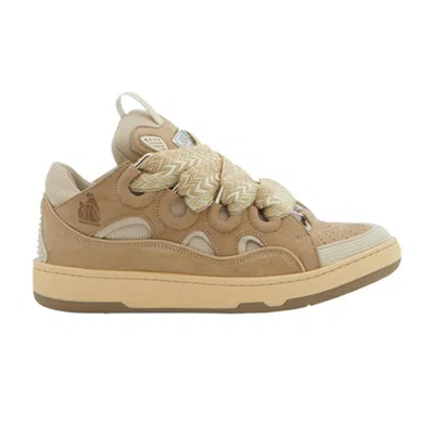 Pre-owned Lanvin Wmns Curb Sneakers 'ecru' | Brown | Women's Size 37