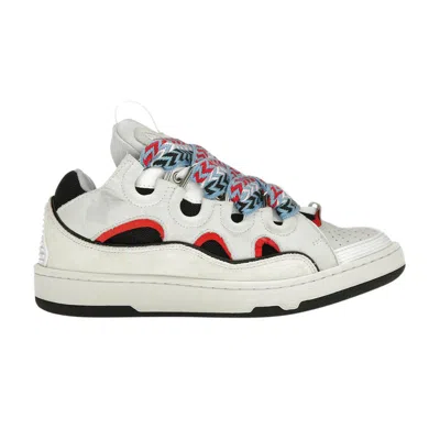 Pre-owned Lanvin Wmns Curb Sneakers 'light Grey Blue' | Women's Size 36 In Gray