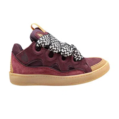 Pre-owned Lanvin Wmns Curb Sneakers 'red Gum' | Women's Size 37