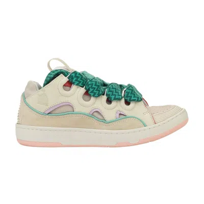 Pre-owned Lanvin Wmns Curb Sneakers 'rose Beige' | Pink | Women's Size 36