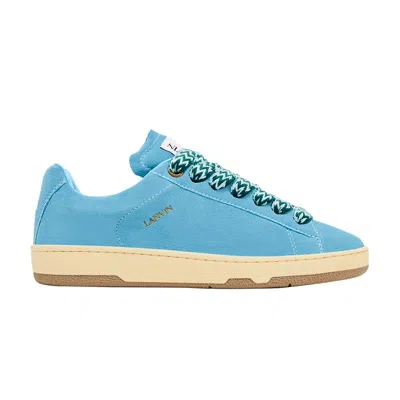 Pre-owned Lanvin Wmns Lite Curb Low 'budgie' | Blue | Women's Size 36