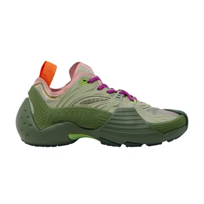 Pre-owned Lanvin Wmns Mesh Flash-x Sneakers 'green' | Brown | Women's Size 36