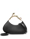 Lanvin Large Cat Leather Tote Bag In Black